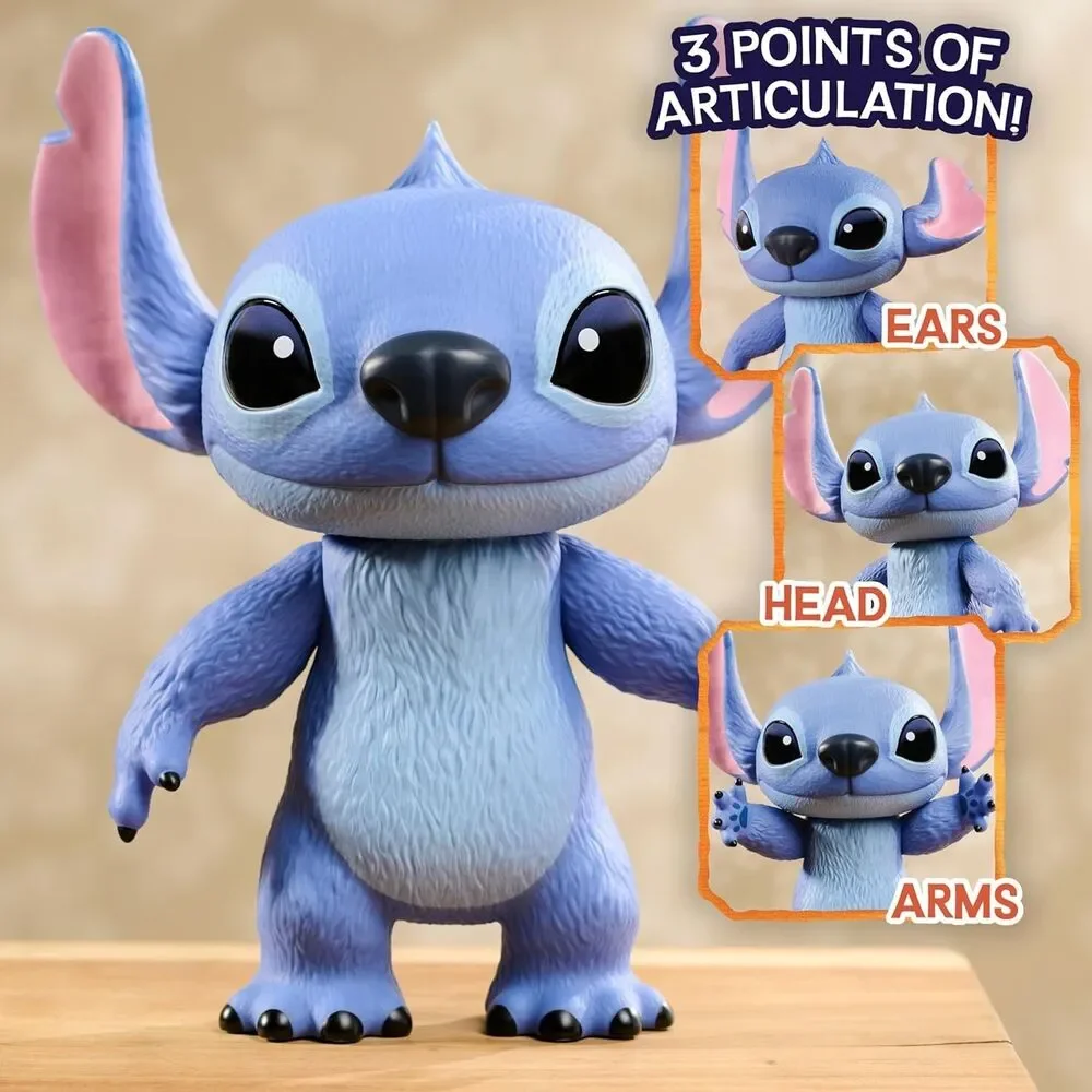 Disney Stitch Live-Action 14-Inch Larger Than Life Vinyl Poseable Movie Figurine